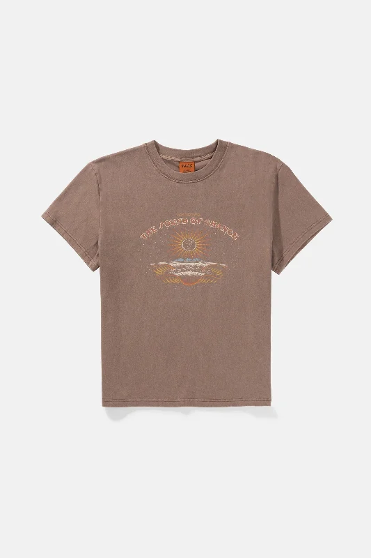 Cosmic Band Ss T-Shirt Brown