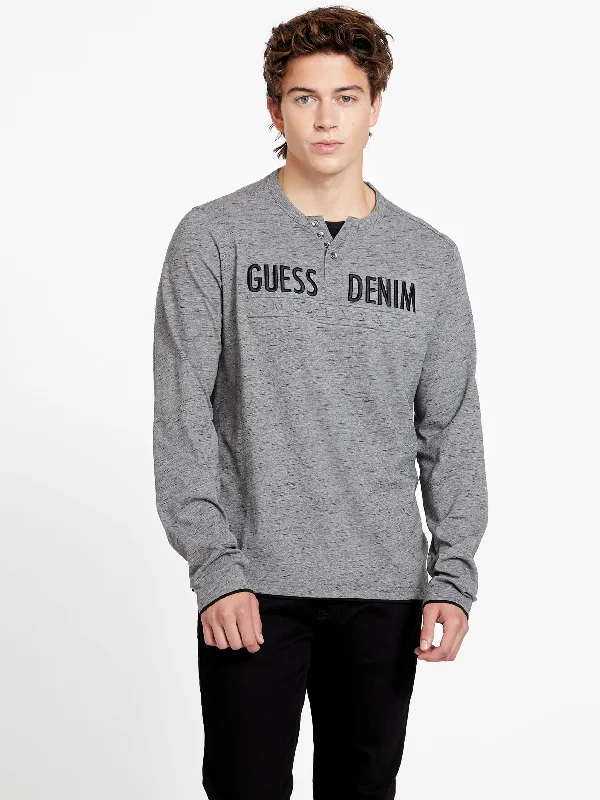 Degar Logo Henley Tee