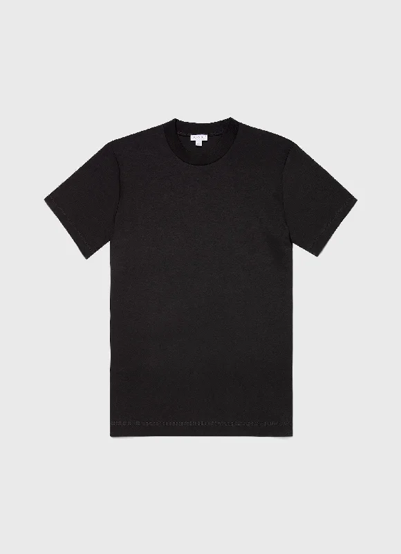 Men's Relaxed Fit Heavyweight T-shirt in Black