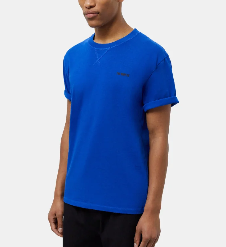 Men's The Kooples Blue Logo T-shirt