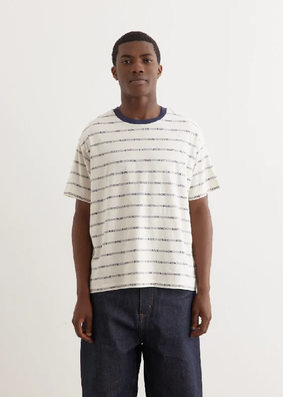 Rec Jacquard Boxy T-Shirt