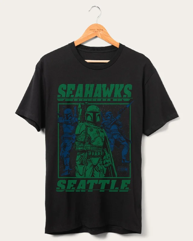 Seahawks Star Wars Boba Fett Showdown Fan Tee