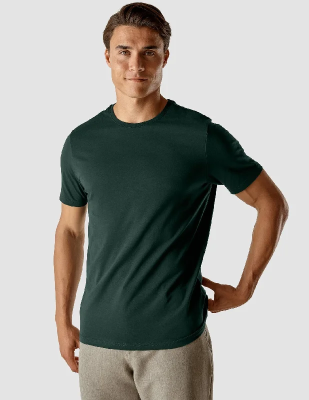 Supima T-shirt Forest Green