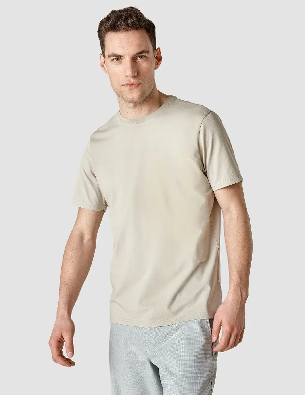 Supima T-shirt Oyster Grey