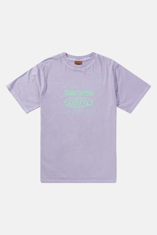 Swirl Vintage Ss T-Shirt Plum