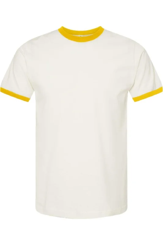 vintage white/ mellow yellow