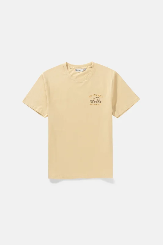 Worn Path Ss T-Shirt Sand