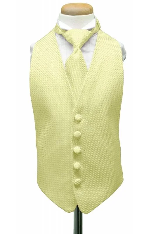 Buttercup Venetian Kids Tuxedo Vest