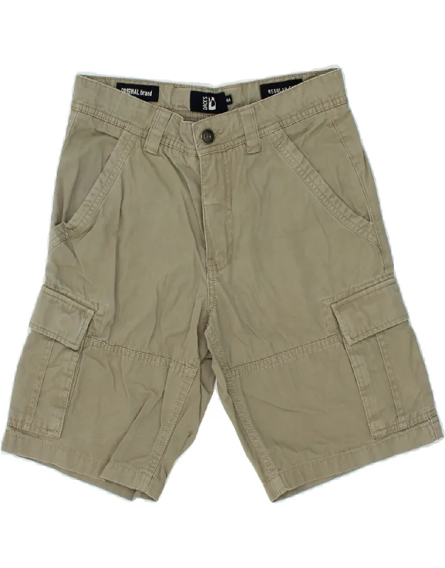 DACK'S Mens Cargo Shorts IT 44 XS W27 Khaki Cotton