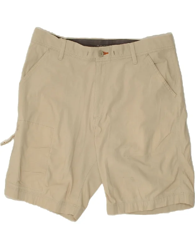 DOCKERS Mens Chino Shorts W36 Large Beige