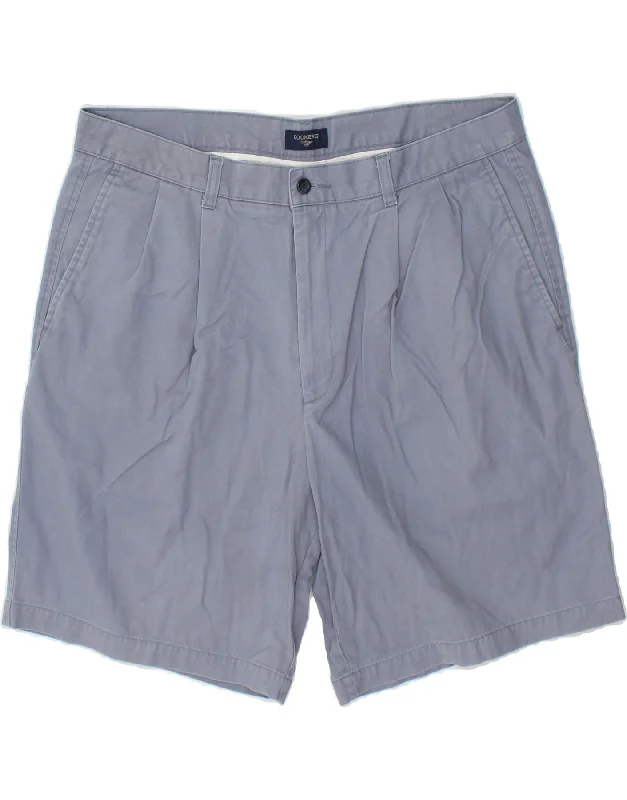 DOCKERS Mens Relaxed Fit Pegged Chino Shorts W38 XL Blue Cotton