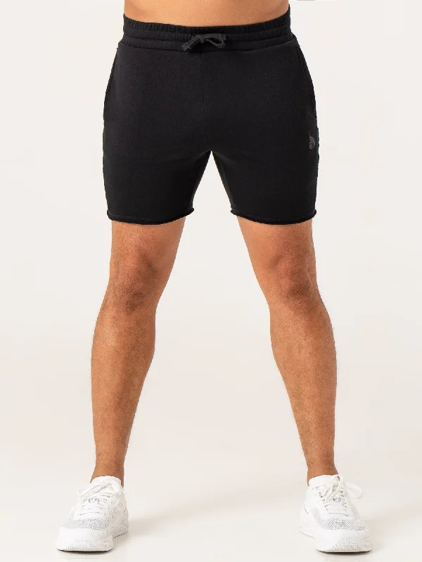 Force 6" Track Shorts - Black