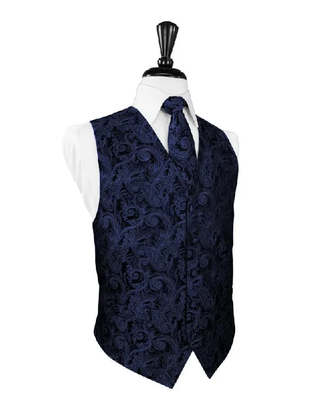 Marine Tapestry Tuxedo Vest