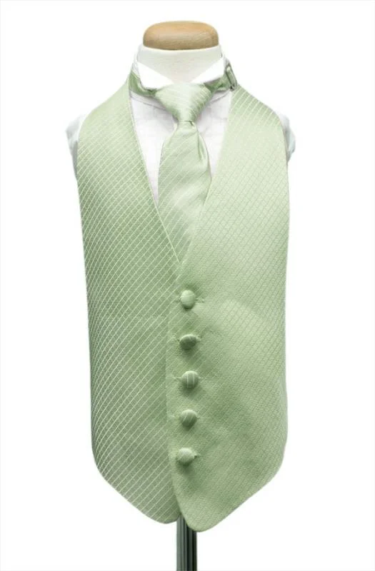 Mint Palermo Kids Tuxedo Vest