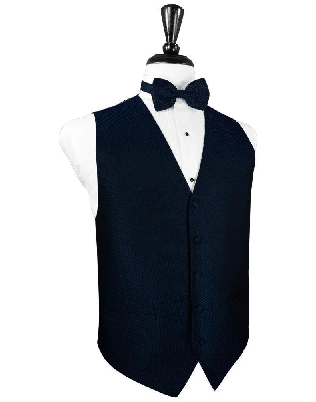 Navy Venetian Tuxedo Vest