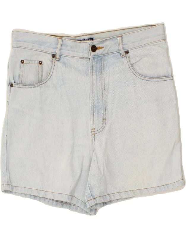 ONE WAY Mens Denim Shorts W32 Medium  Blue