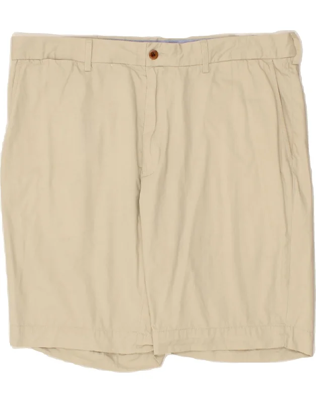 POLO RALPH LAUREN Mens Classic Fit Chino Shorts W38 XL Beige Cotton