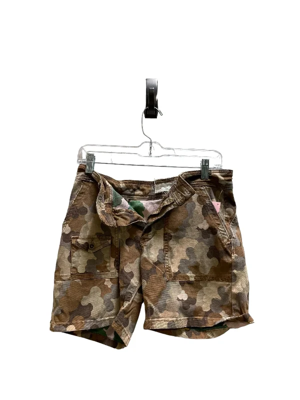 Shorts By Anthropologie In Camouflage Print, Size: S