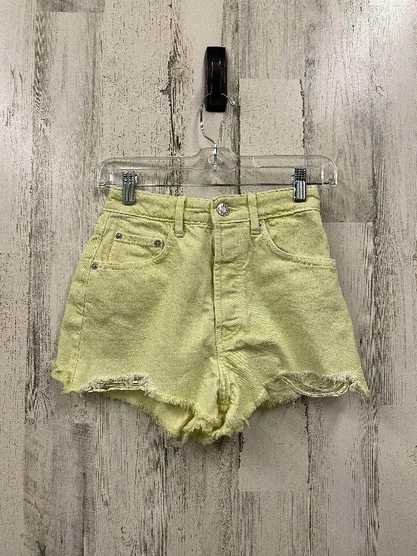 Shorts By Zara In Yellow, Size: 2