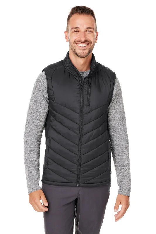 Spyder Mens Challenger Full Zip Vest - Black