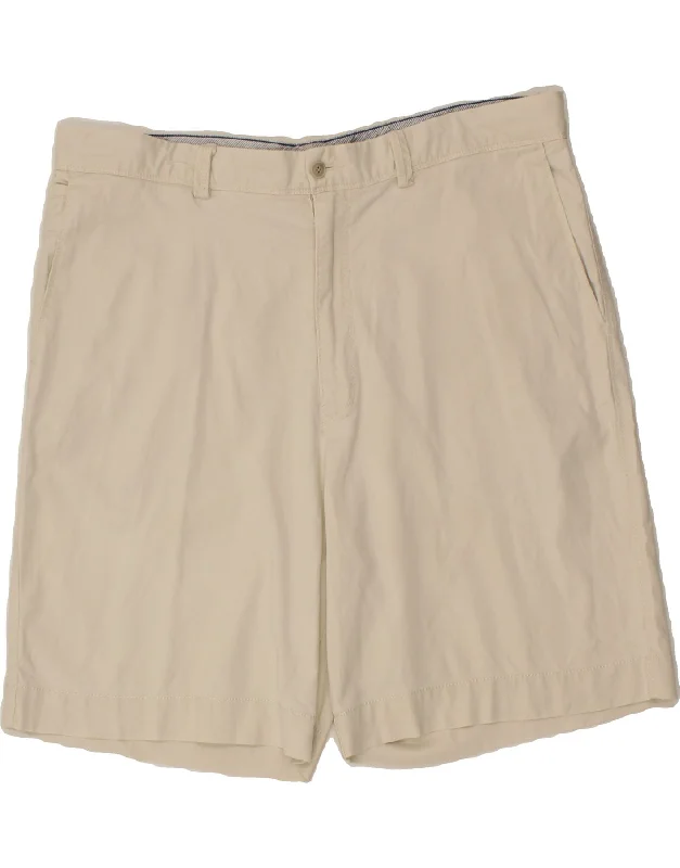 TOMMY BAHAMA Mens Chino Shorts W38 XL Off White Tencel