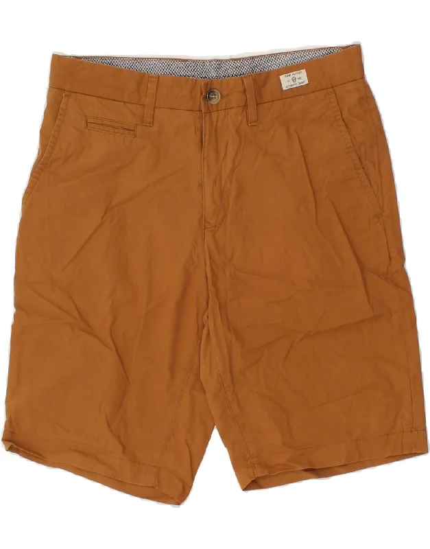 TOMMY HILFIGER Mens Brooklyn Chino Shorts W32 Medium Brown Cotton