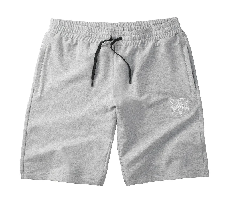 WCC FOOL PROOF SHORTS - GREY MELANGE