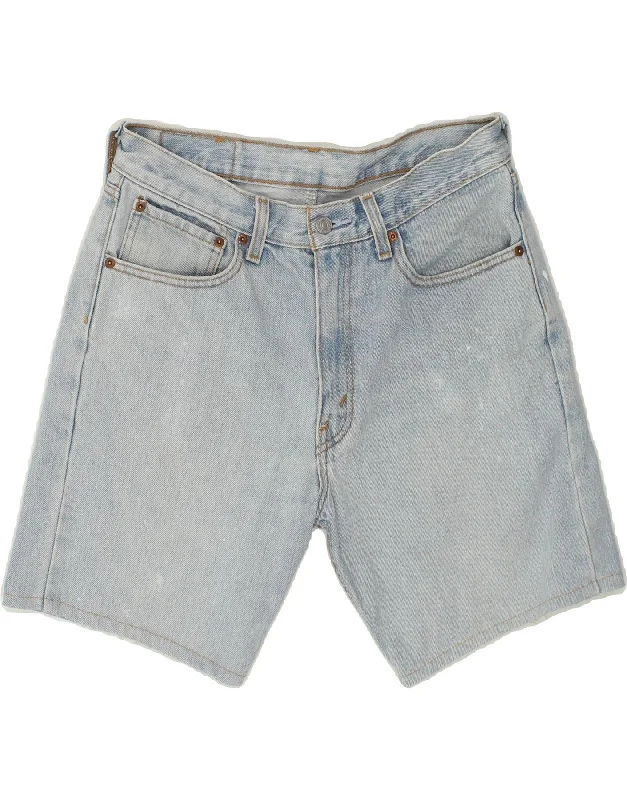 WRANGLER Mens 581 Denim Shorts W33 Medium  Blue Cotton