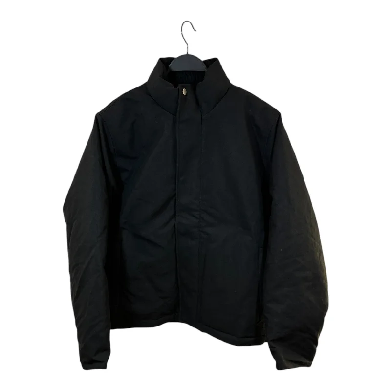 STUSSY/Jacket/S/Cotton/BLK/SHORT DOWN JACKET