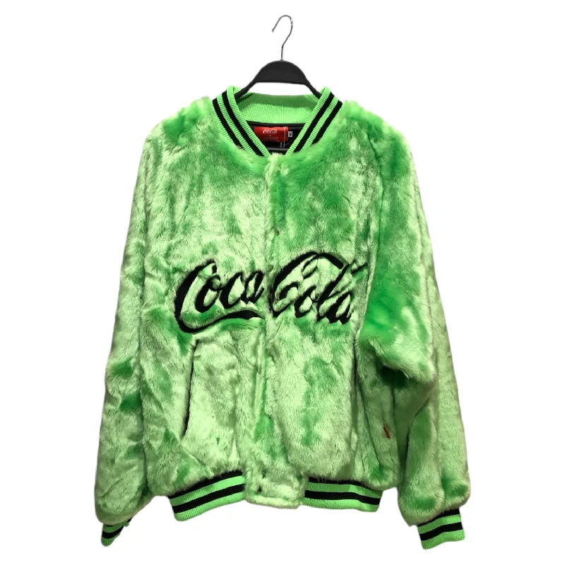 JOYRICH/Jacket/XL/GRN/FURRY COCA COLA JACKET