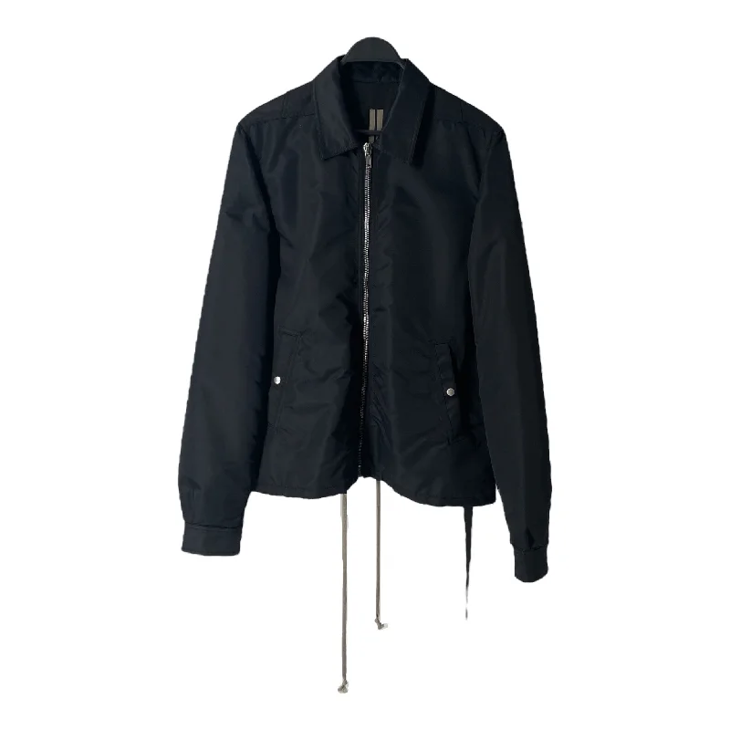 RICK OWENS DRKSHDW/Jacket/M/Nylon/BLK/ZIPFRONT JACKET