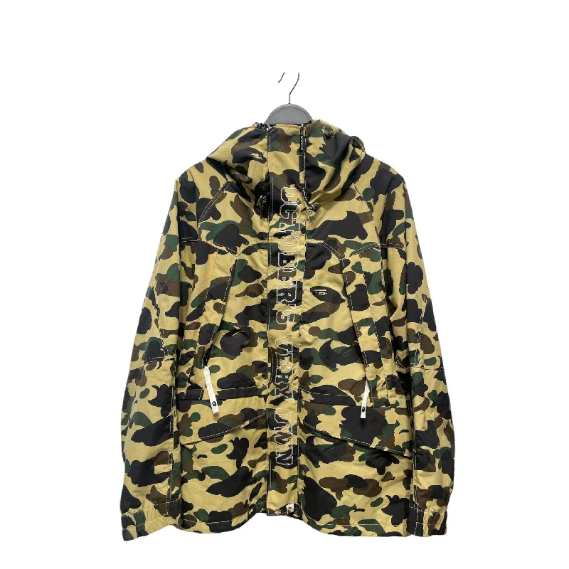 BAPE/OCTOBERS VERY OWN(OVO)/Jacket/XXL/Gore-Tex/GRN/Camouflage/CAMO SNOW BOARD JACKET