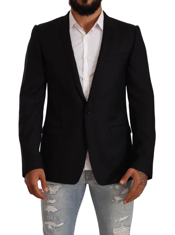 Dolce & Gabbana Exclusive  Virgin Wool Men's Blazer