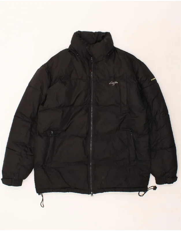 LOTTO Mens Padded Jacket UK 38  Medium Black Polyester