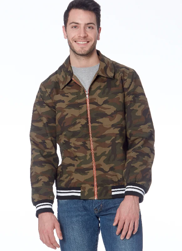 M7637 Misses' and Men's Bomber Jackets