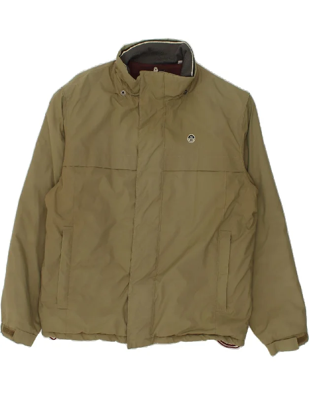 NORTH SAILS Mens Windbreaker Jacket UK 40 Large Khaki