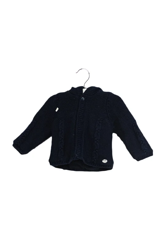 Hooded Knit Sweater 3-6M