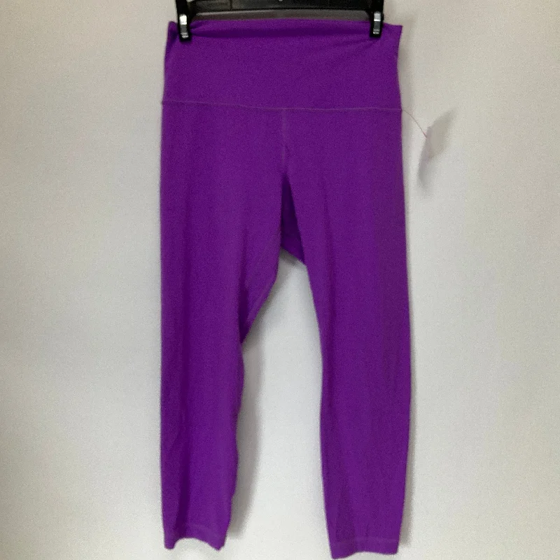 Athletic Leggings Capris By Lululemon  Size: 8