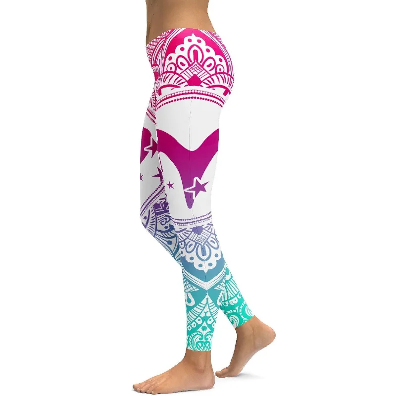 Bright Aries Leggings