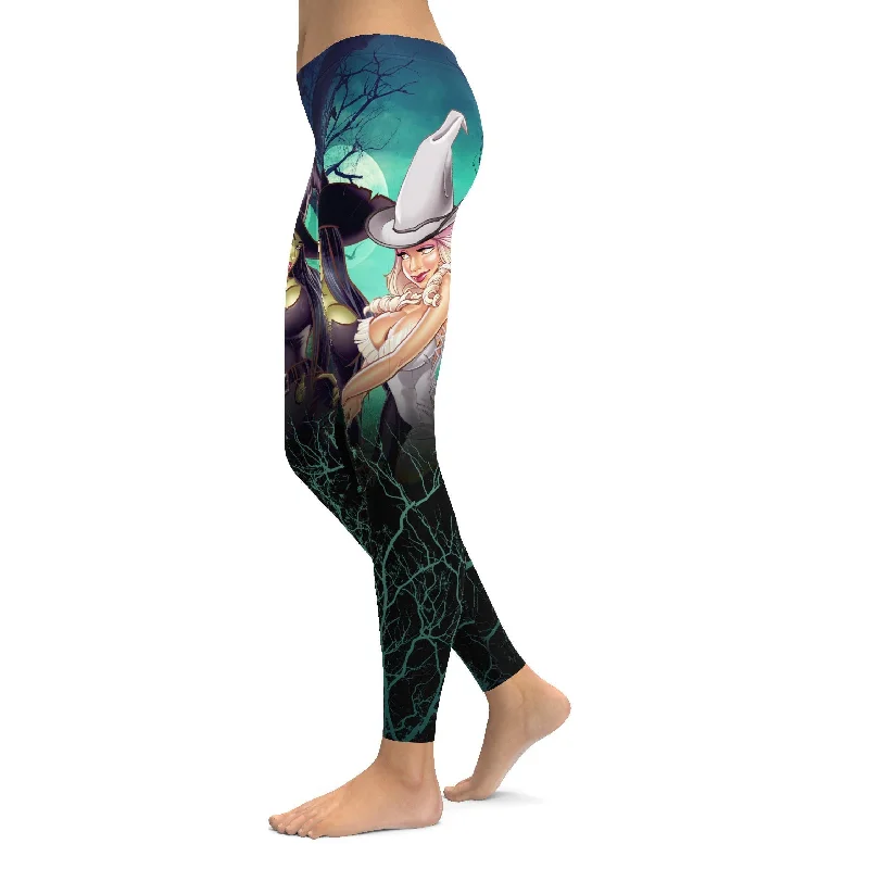 Good Witch, Bad Witch Leggings