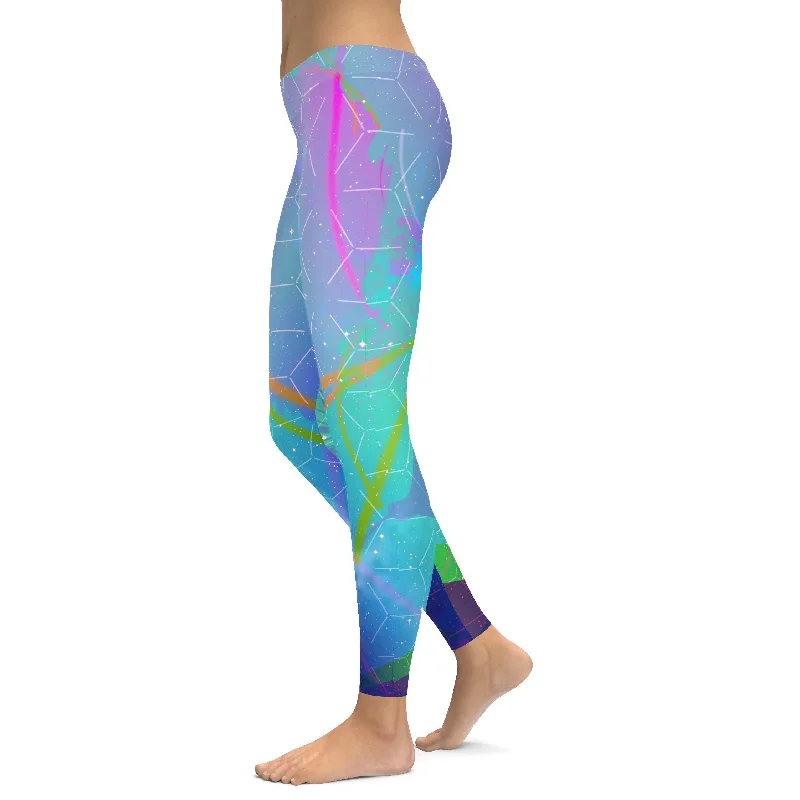 Light Colorful Rave Leggings