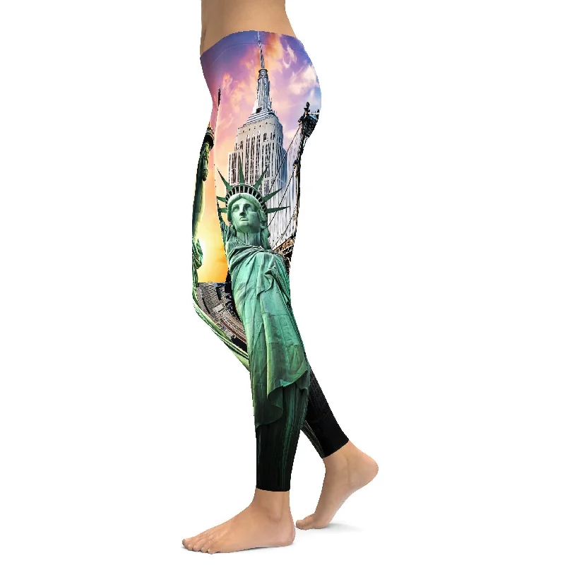 NYC Statue of Liberty Leggings