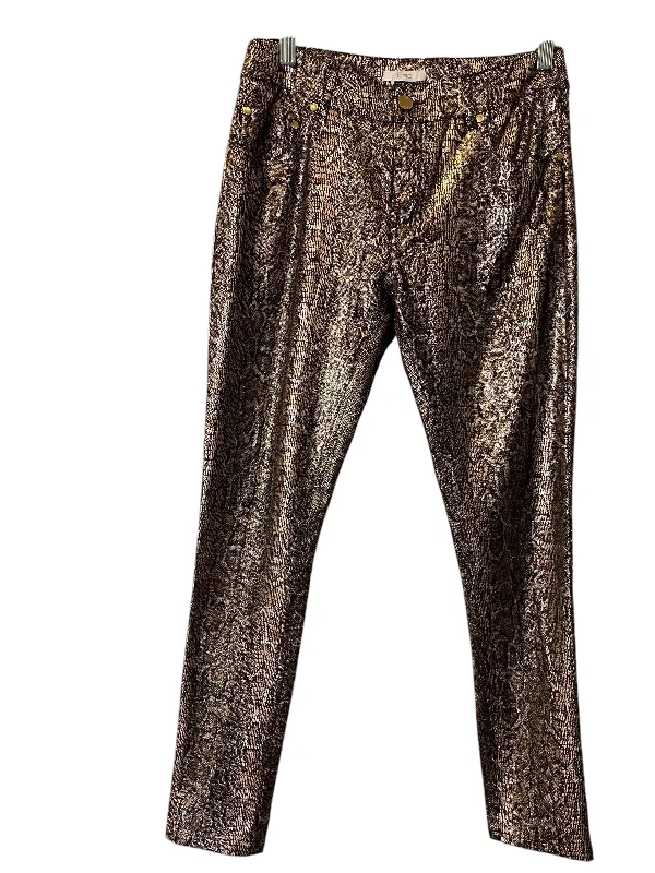 Pants Leggings By Eric Michael London In Animal Print, Size: 4