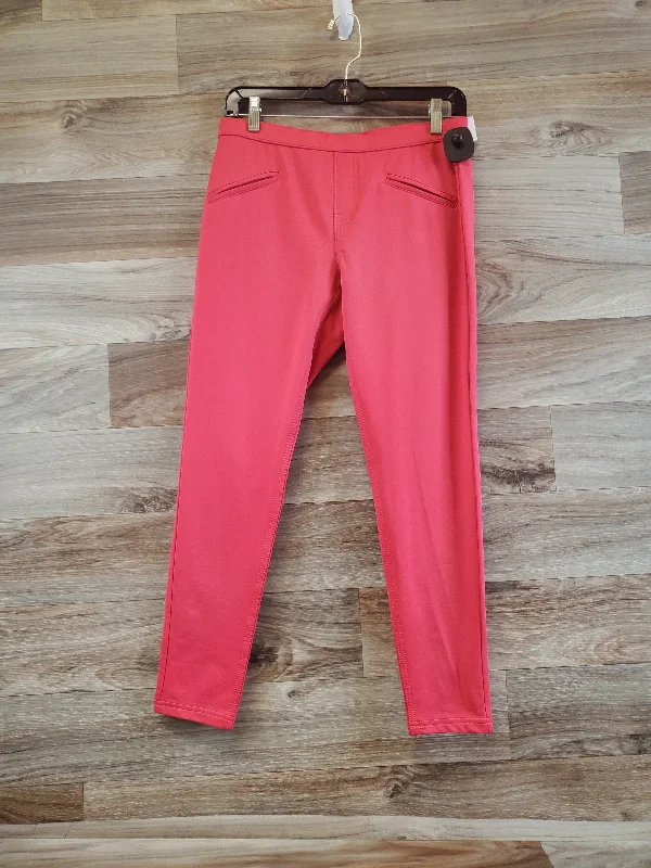 Pants Leggings By Hue In Coral, Size: M