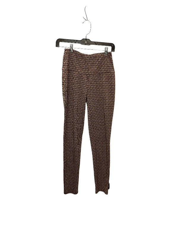 Pants Leggings By Michael By Michael Kors In Brown, Size: S