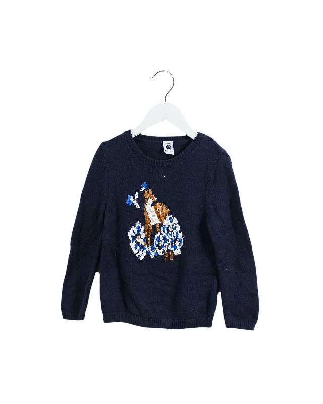 Petit Bateau Knit Sweater 4T