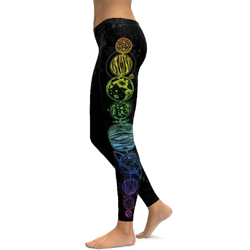 Solar System Planets Leggings