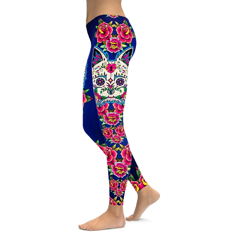 Sugar Skull Yorkshire Leggings