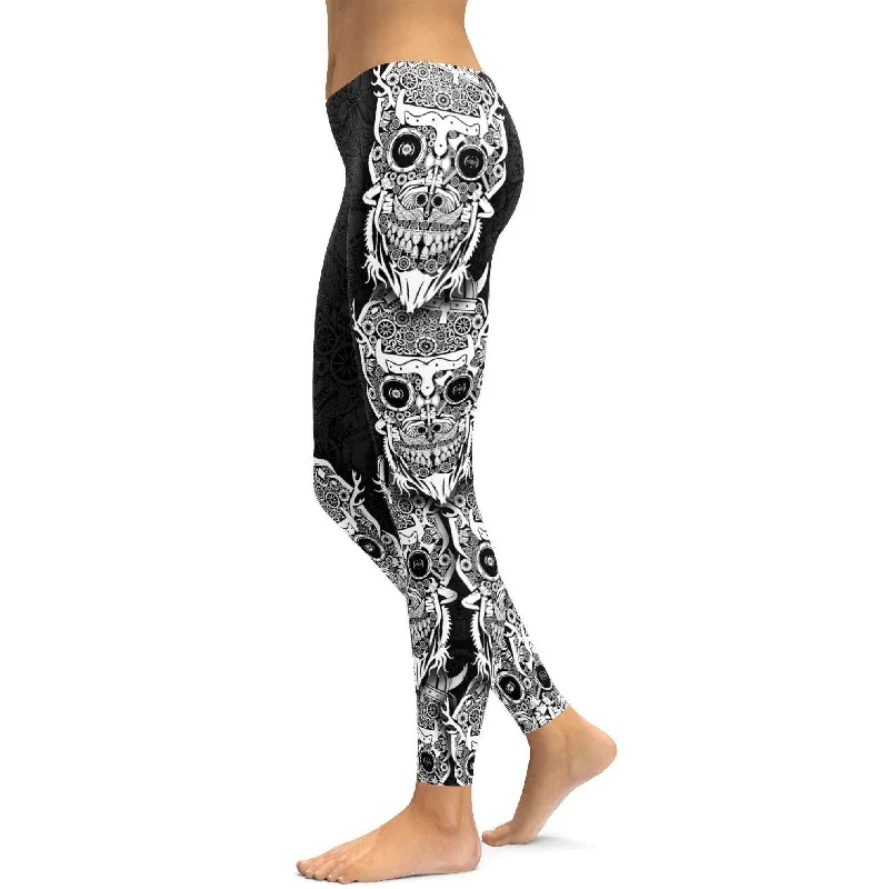 Vikings Skull Leggings