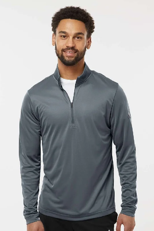 Adidas Mens UPF 50+ 1/4 Zip Sweatshirt - Onix